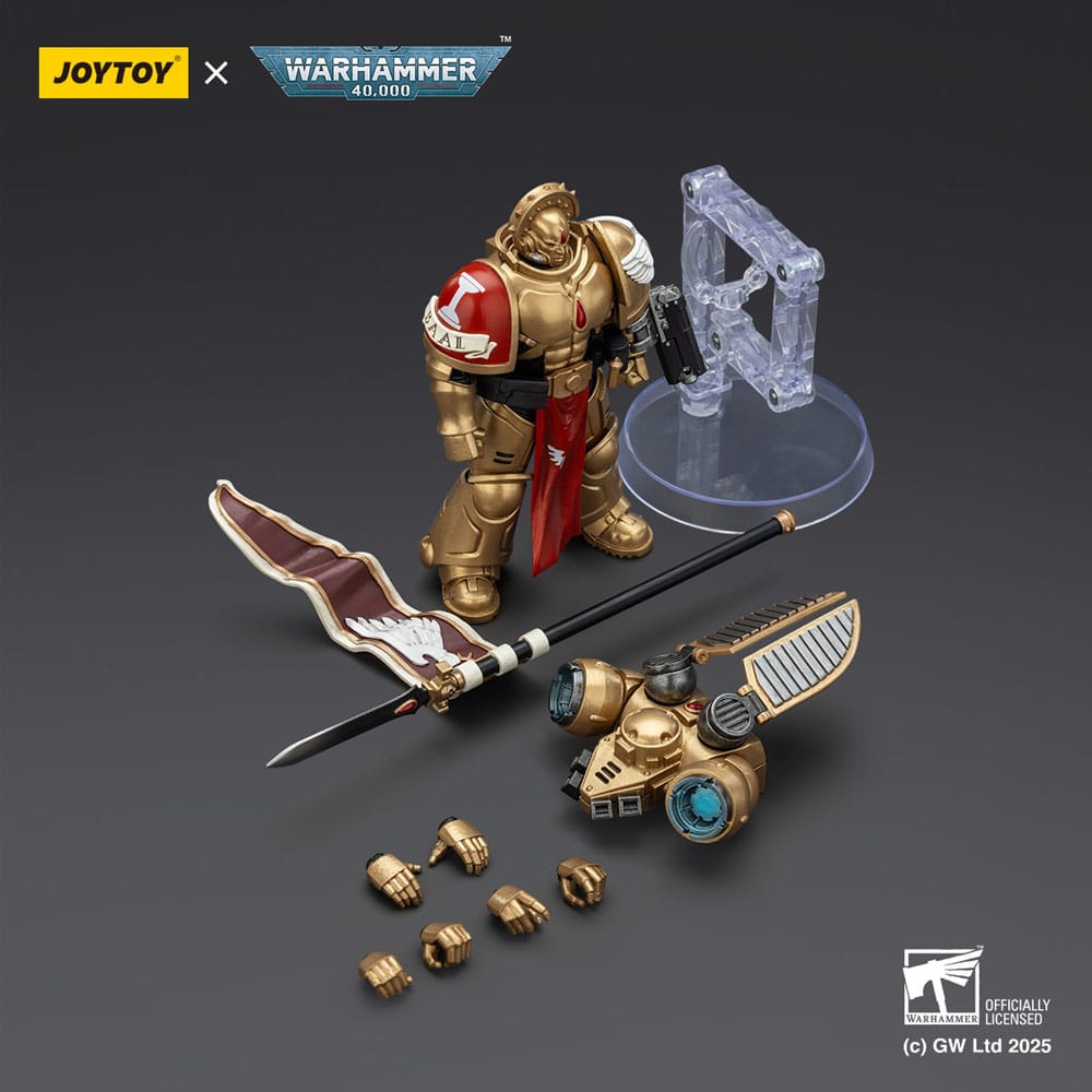 Warhammer 40,000: Combat Patrol Blood Angels Actionfigur Sanguinary Guard 3 with Angelus Boltgun and Encarmine Spear 20 cm - Preorder - ETA: 25.12.2025
