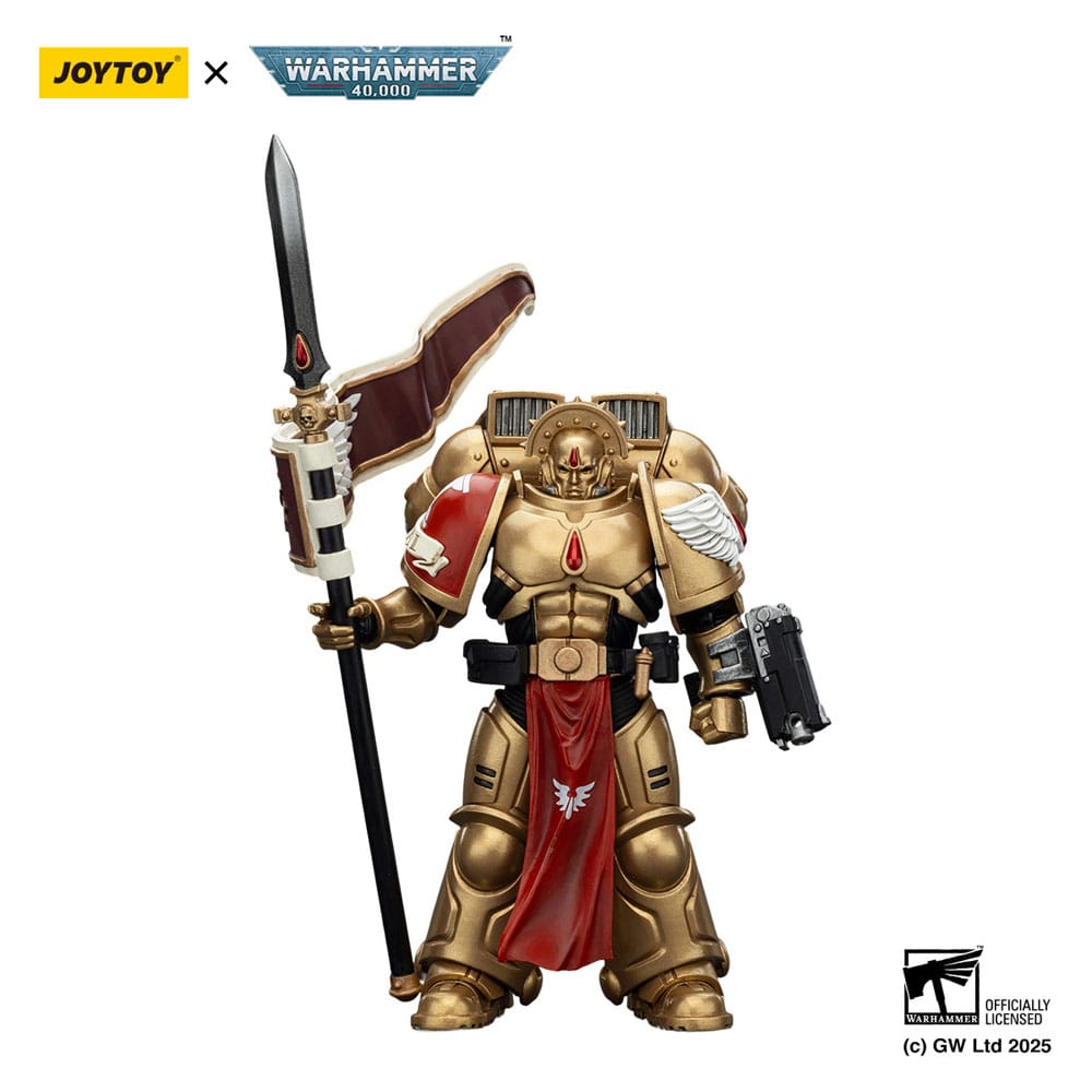 Warhammer 40,000: Combat Patrol Blood Angels Actionfigur Sanguinary Guard 3 with Angelus Boltgun and Encarmine Spear 20 cm - Preorder - ETA: 25.12.2025