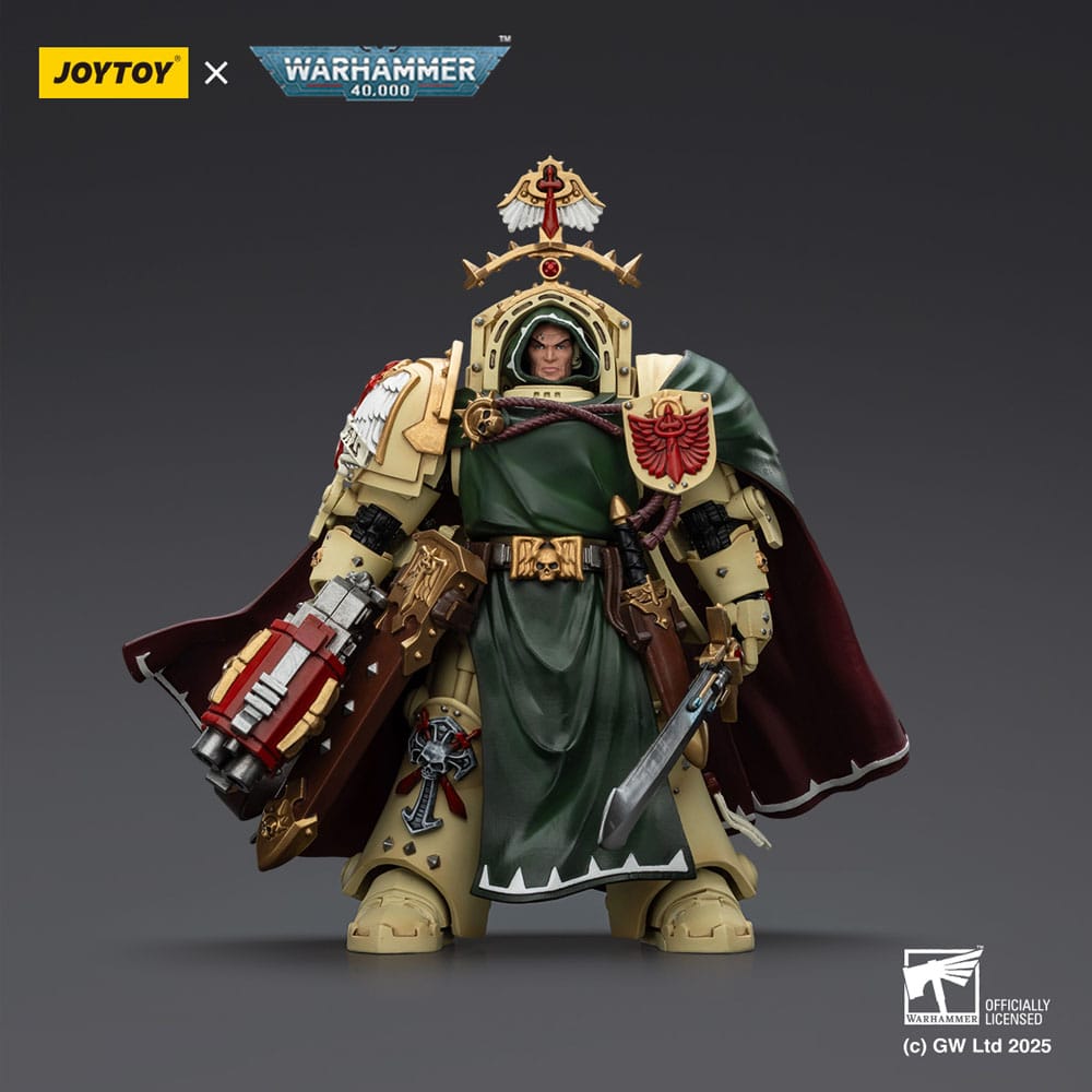Warhammer 40,000: Dark Angels Actionfigur Belial Grand Master of The Deathwing With the Sword of Silence and Storm Bolter 14 cm - Preorder - ETA: 25.01.2026