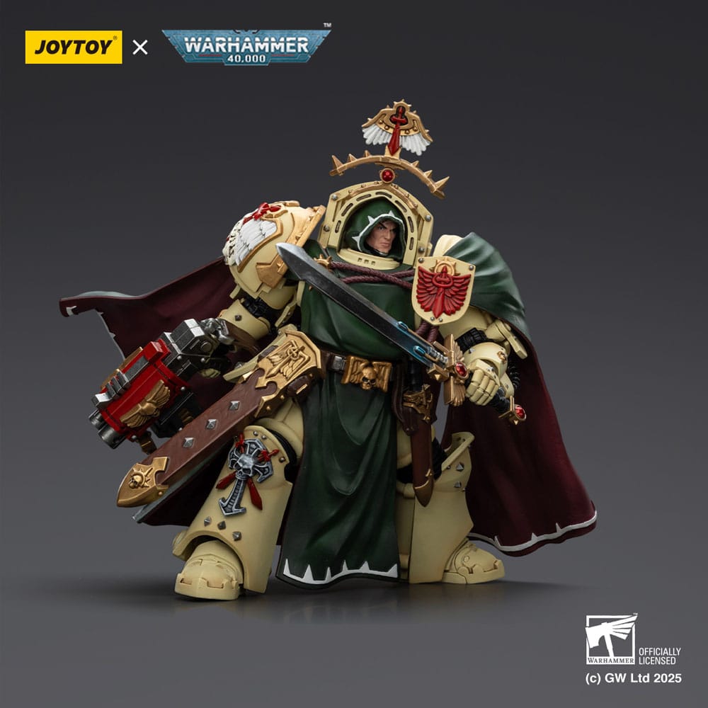Warhammer 40,000: Dark Angels Actionfigur Belial Grand Master of The Deathwing With the Sword of Silence and Storm Bolter 14 cm - Preorder - ETA: 25.01.2026
