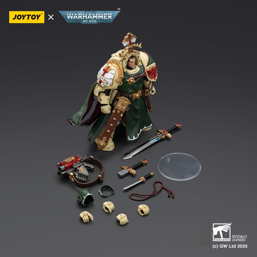 Warhammer 40,000: Dark Angels Actionfigur Belial Grand Master of The Deathwing With the Sword of Silence and Storm Bolter 14 cm - Preorder - ETA: 25.01.2026