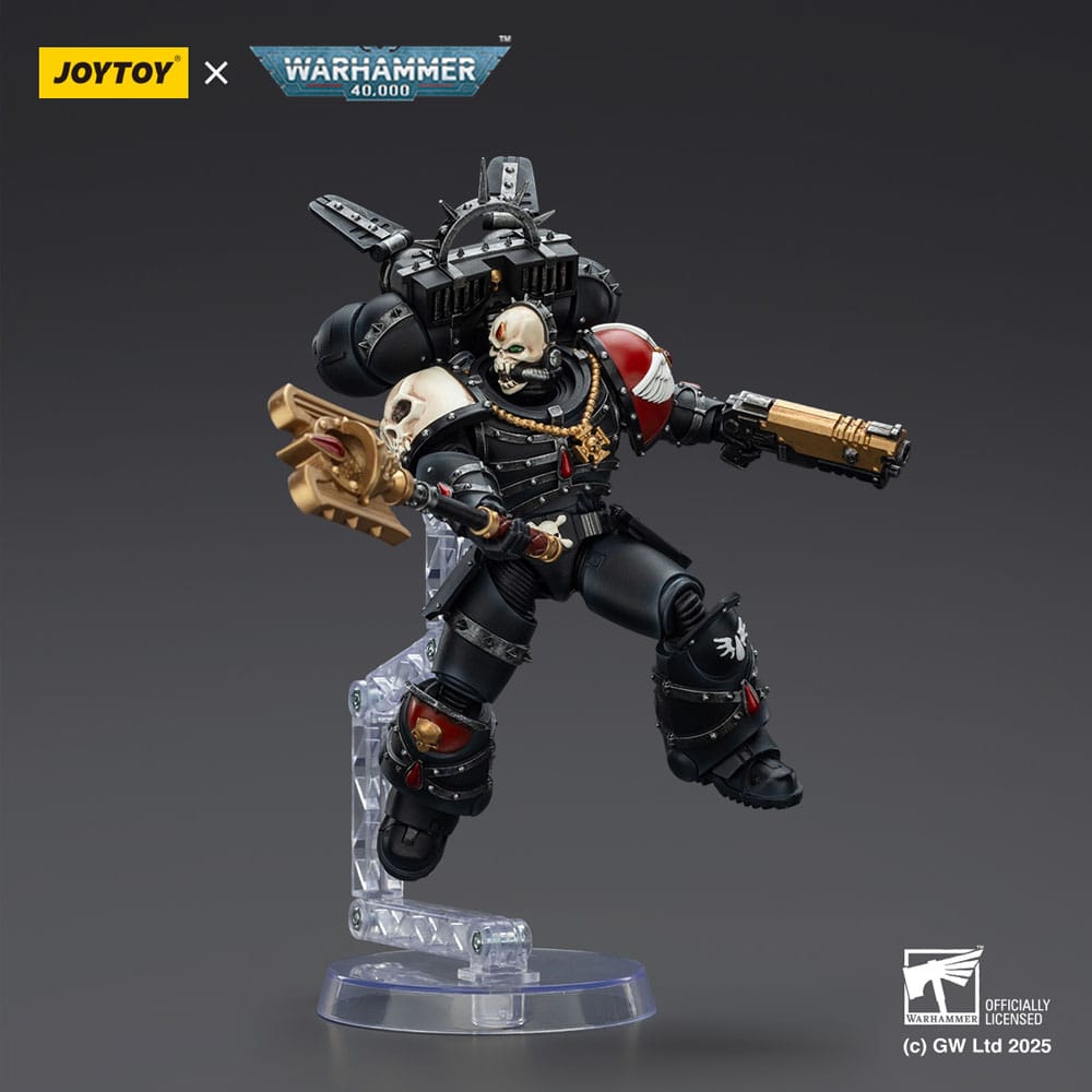 Warhammer 40,000: Combat Patrol Blood Angels Actionfigur Lemartes With Jump Pack Blood Crozius and Absolver Bolt Pistol 12 cm - Preorder - ETA: 25.01.2026