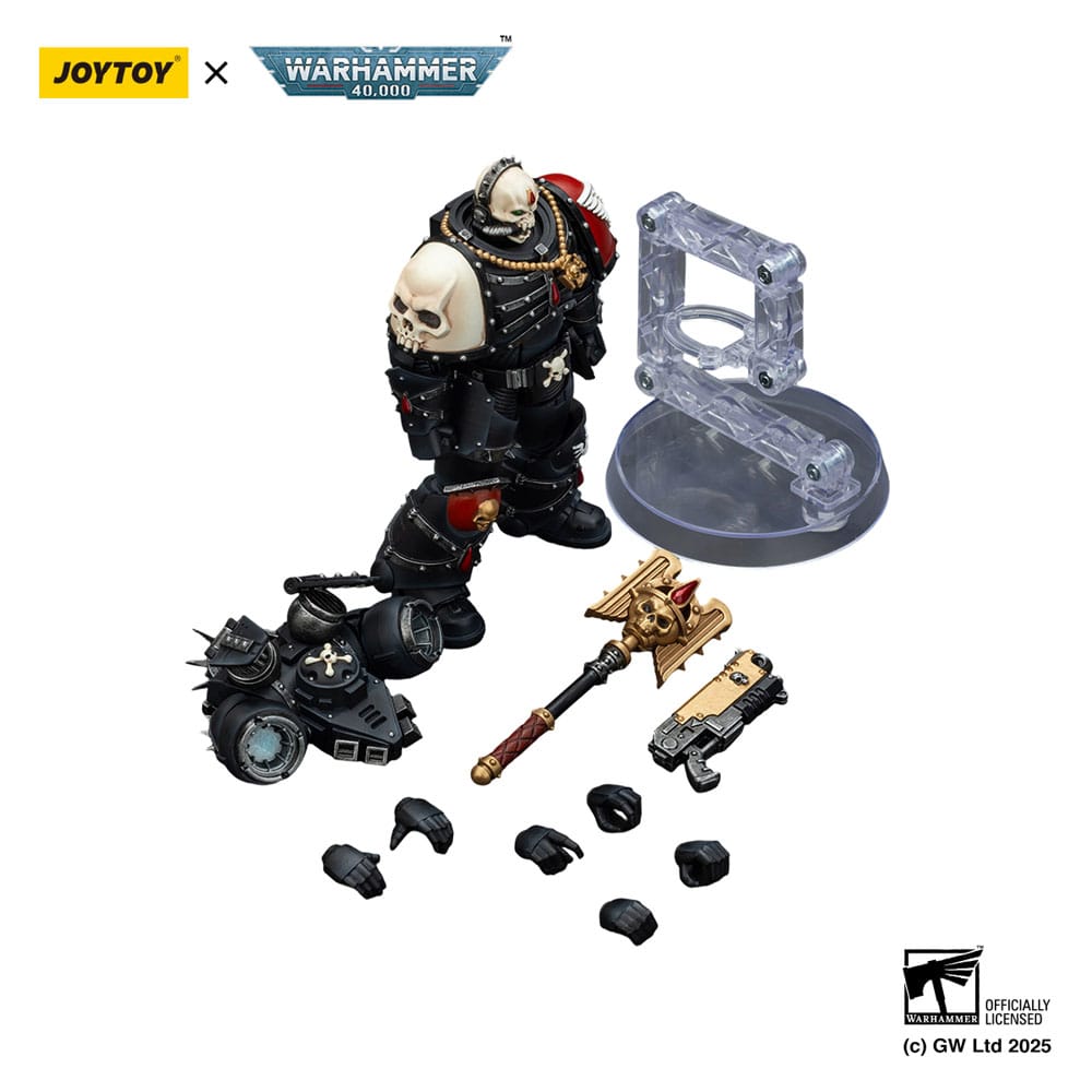 Warhammer 40,000: Combat Patrol Blood Angels Actionfigur Lemartes With Jump Pack Blood Crozius and Absolver Bolt Pistol 12 cm - Preorder - ETA: 25.01.2026