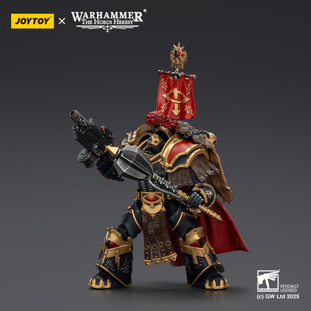 Warhammer 40,000: Sons of Horus Actionfigur Legion Cataphractii Praetorwith Combi-Melta and Power Maul 14 cm - Preorder - ETA: 25.02.2026