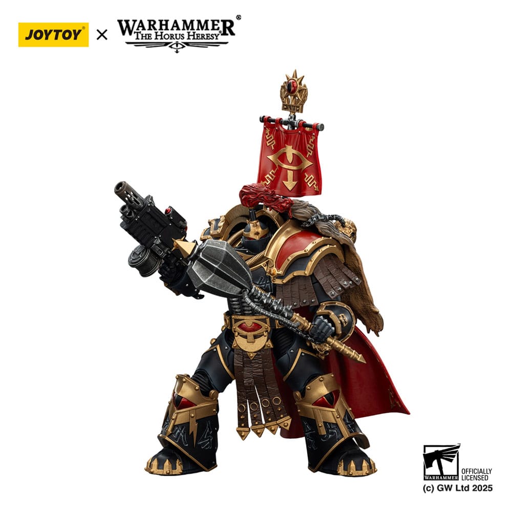 Warhammer 40,000: Sons of Horus Actionfigur Legion Cataphractii Praetorwith Combi-Melta and Power Maul 14 cm - Preorder - ETA: 25.02.2026