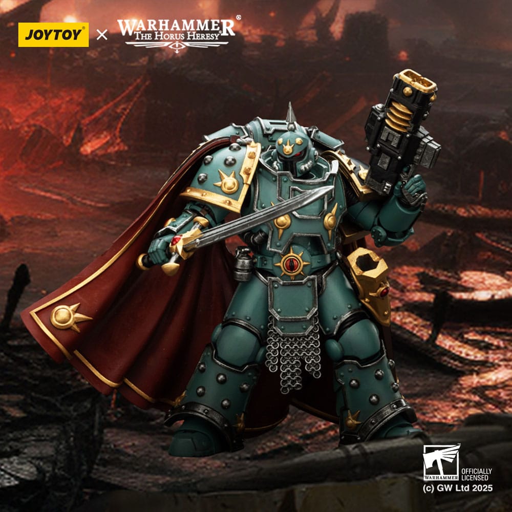 Warhammer 40,000: Sons of Horus Actionfigur Legion Champion 12 cm - Preorder - ETA: 25.02.2026