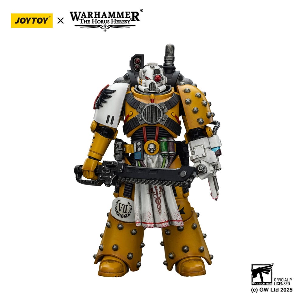 Warhammer 40,000: imperial Fists Actionfigur Legion Apothecary 12 cm - Preorder - ETA: 25.02.2026