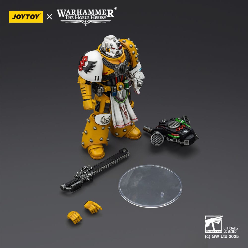 Warhammer 40,000: imperial Fists Actionfigur Legion Apothecary 12 cm - Preorder - ETA: 25.02.2026
