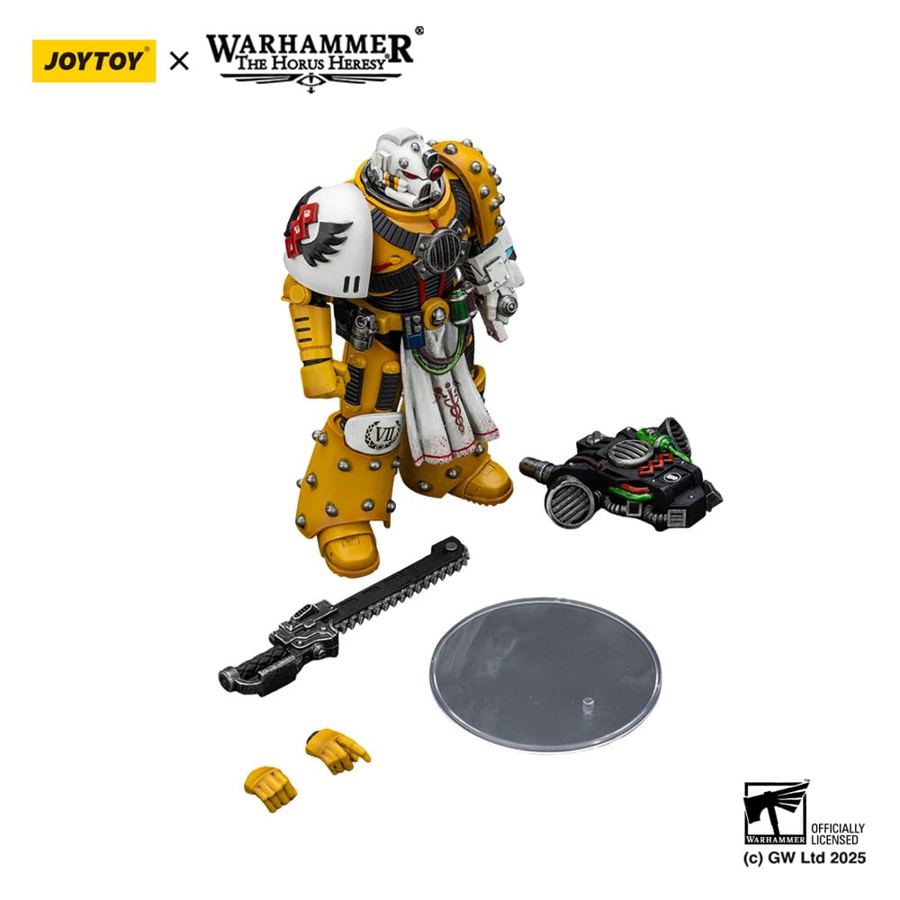 Warhammer 40,000: imperial Fists Actionfigur Legion Apothecary 12 cm - Preorder - ETA: 25.02.2026