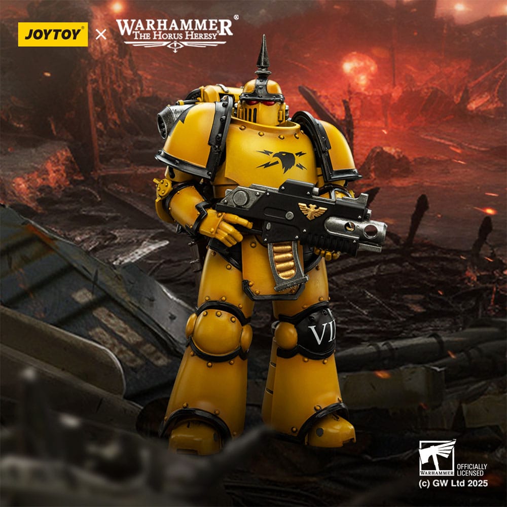 Warhammer The Horus Heresy Actionfigur Imperial Fists MK lll Tactical Legionary 12 cm - Preorder - ETA: 25.03.2026