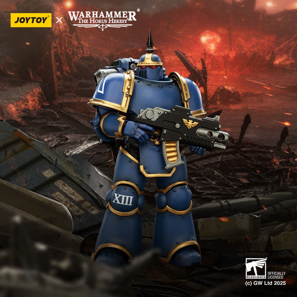 Warhammer The Horus Heresy Actionfigur Ultramarines MK lll Tactical Legionary 12 cm - Preorder - ETA: 25.03.2026