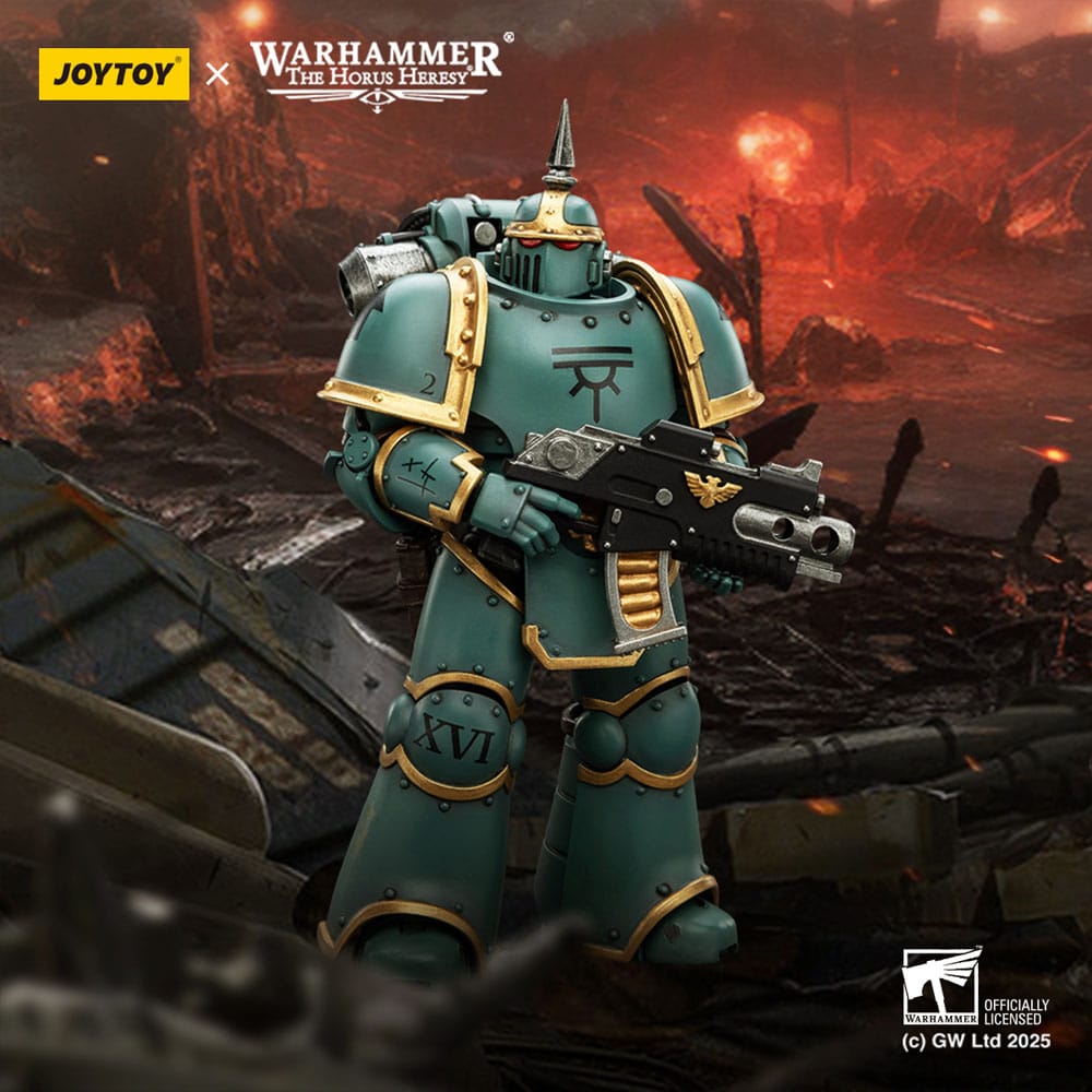 Warhammer The Horus Heresy Actionfigur Sons of Horus MK lll Tactical Legionary 12 cm - Preorder - ETA: 25.03.2026