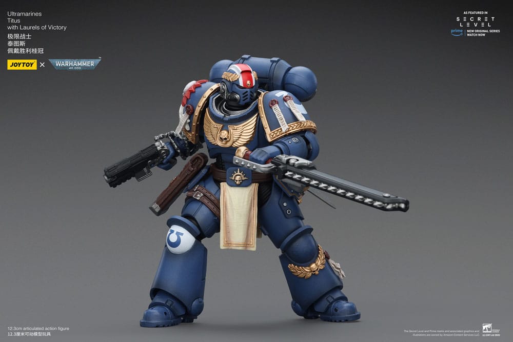 Warhammer 40,000 Actionfigur Ultramarines Titus with Laurels of Victory 13 cm - Preorder - ETA: 10.07.2026