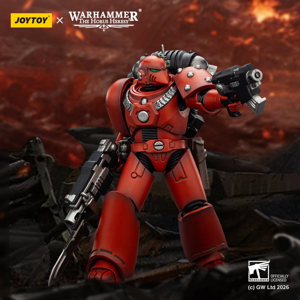 Warhammer The Horus Heresy Actionfigur Blood Angels MKVI Tactical Legionary 12 cm - Versand: 7 Tage nach Bestellung