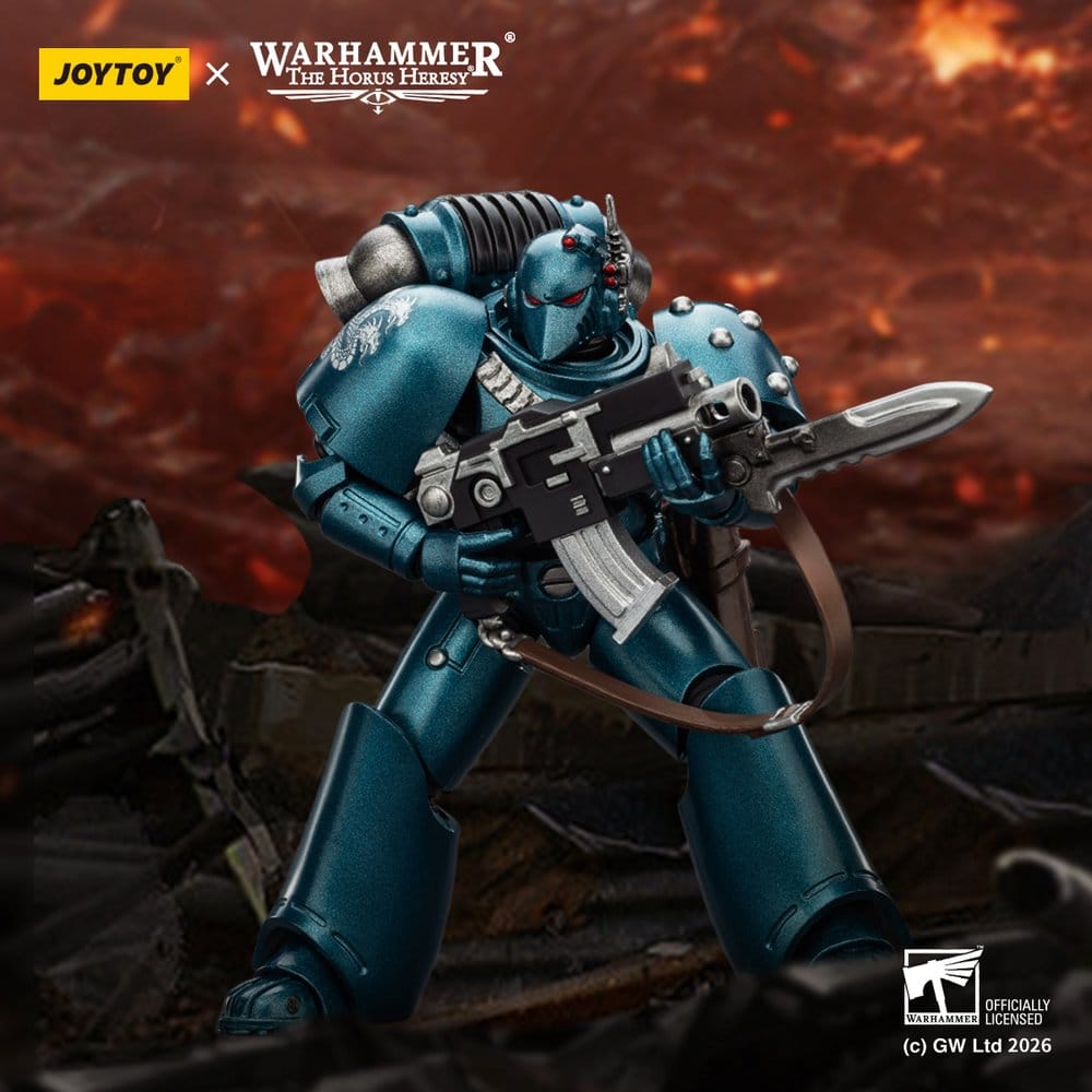 Warhammer The Horus Heresy Actionfigur Alpha Legion MKVI Tactical Legionary 12 cm - Preorder - ETA: 25.06.2026