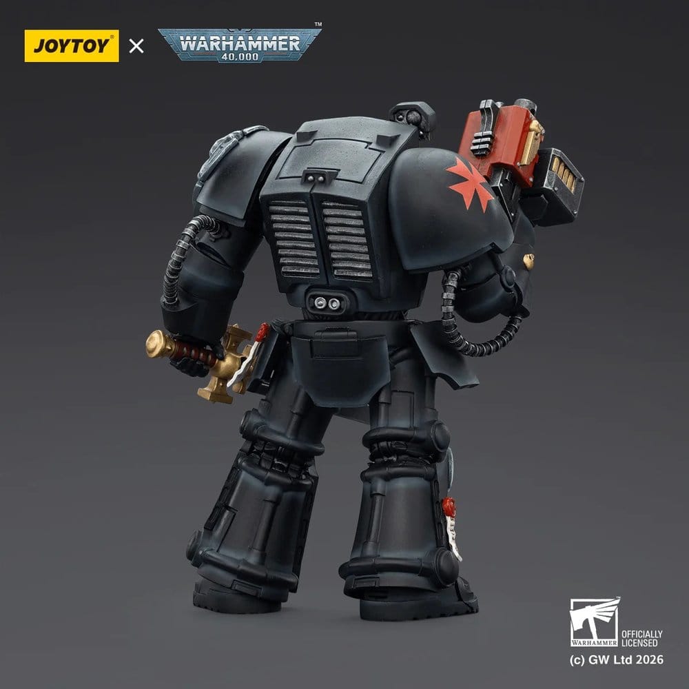 Warhammer 40,000 Actionfigur Black Templars Terminator 1 with Power Sword and Storm Bolter 14 cm - Preorder - ETA: 25.06.2026