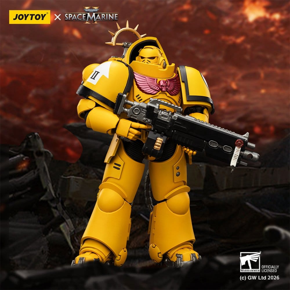Warhammer 40,000 Actionfigur Game Edition Imperial Fists Heavy Intercessor 13 cm - Preorder - ETA: 10.08.2026