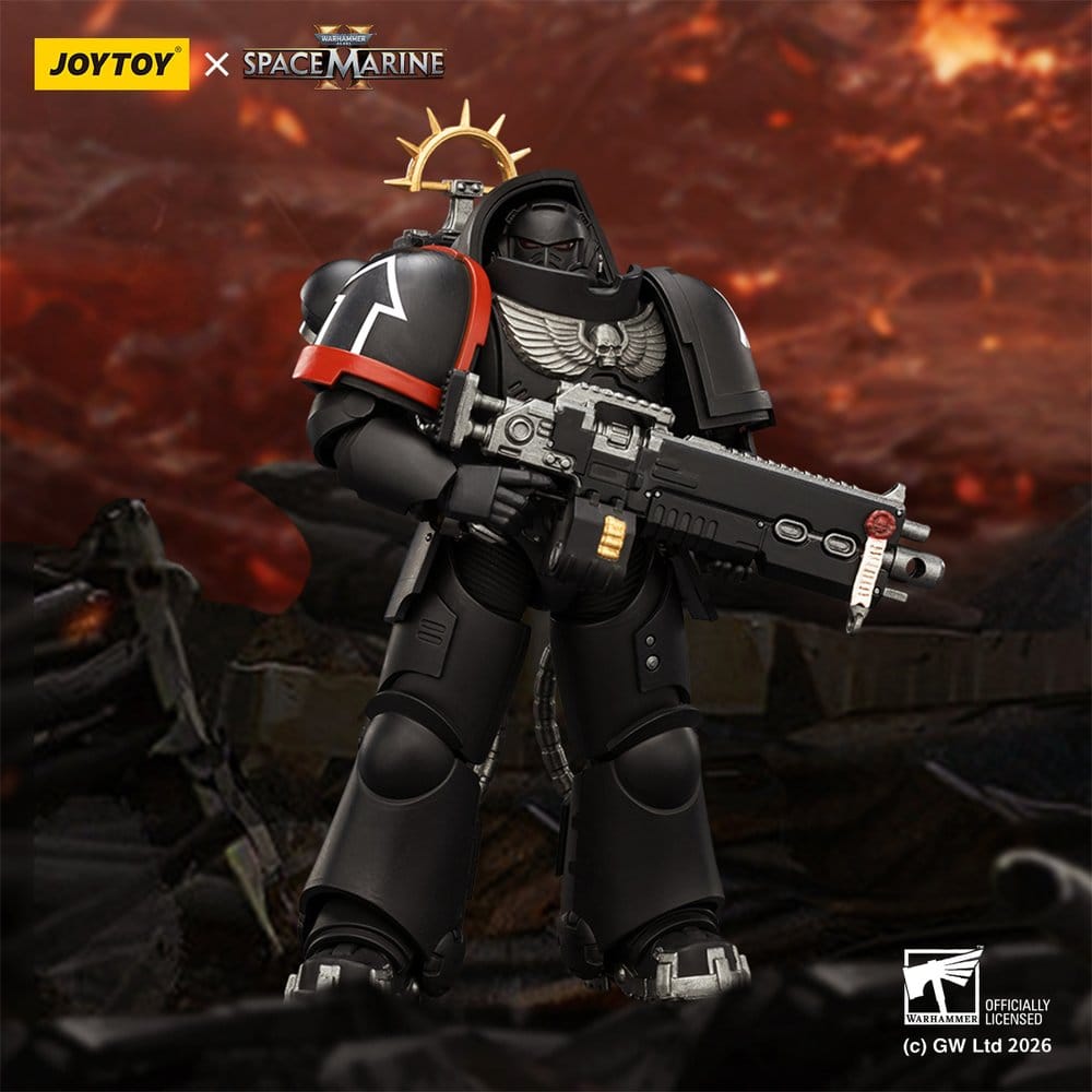 Warhammer 40,000 Actionfigur Raven Guard Heavy Intercessor 13 cm - Preorder - ETA: 16.07.2026