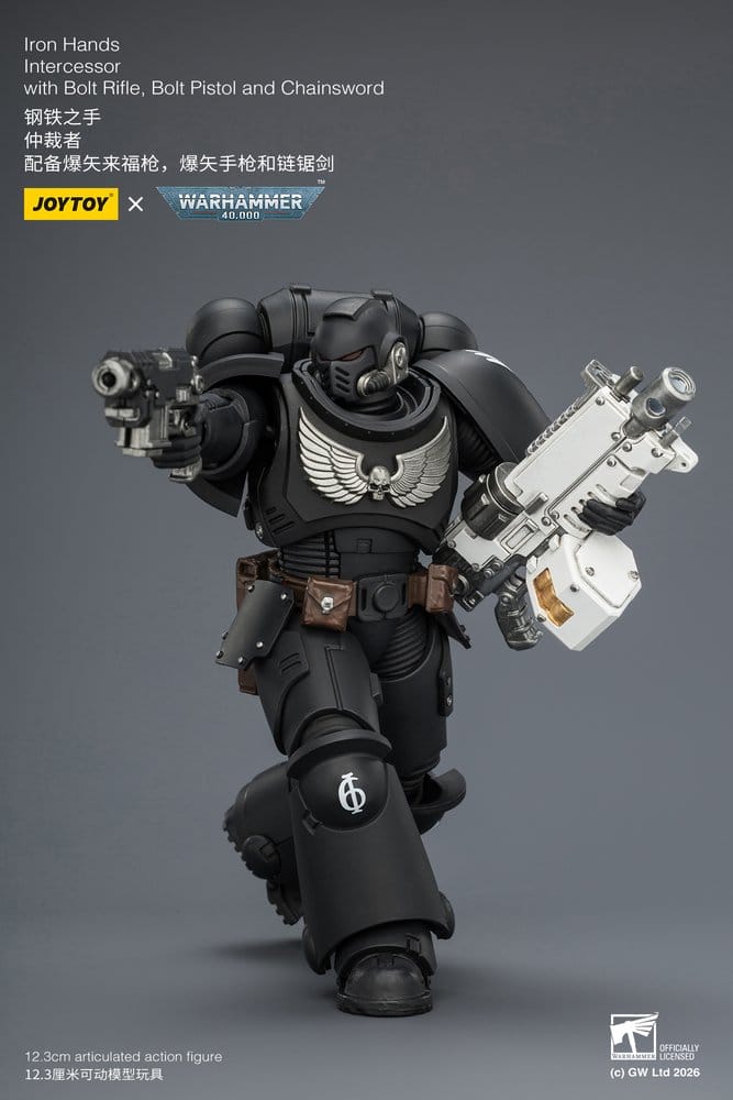 Warhammer 40,000 Actionfigur Iron Hands Intercessor 12 cm - Preorder - ETA: 10.08.2026