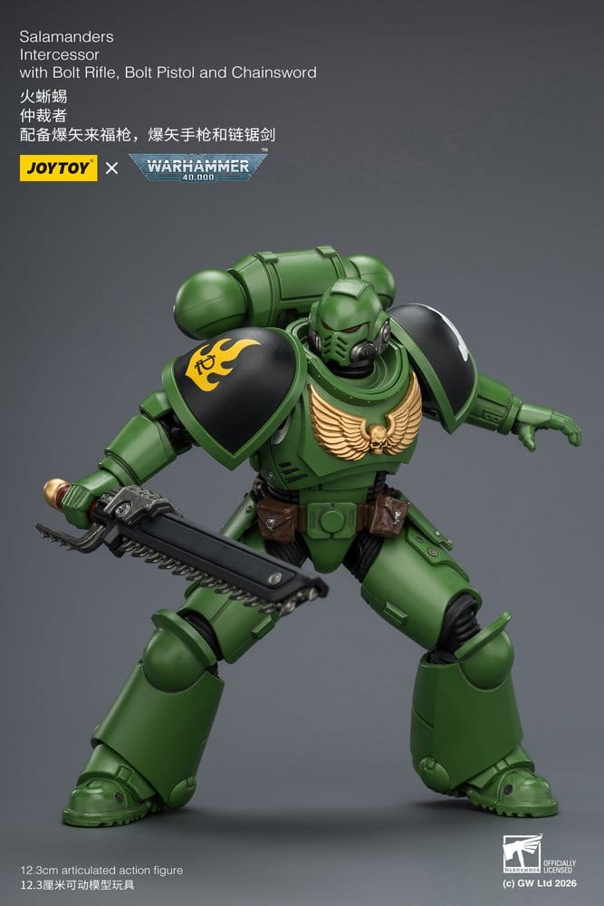 Warhammer 40,000 Actionfigur Salamanders Intercessor 12 cm - Preorder - ETA: 10.08.2026