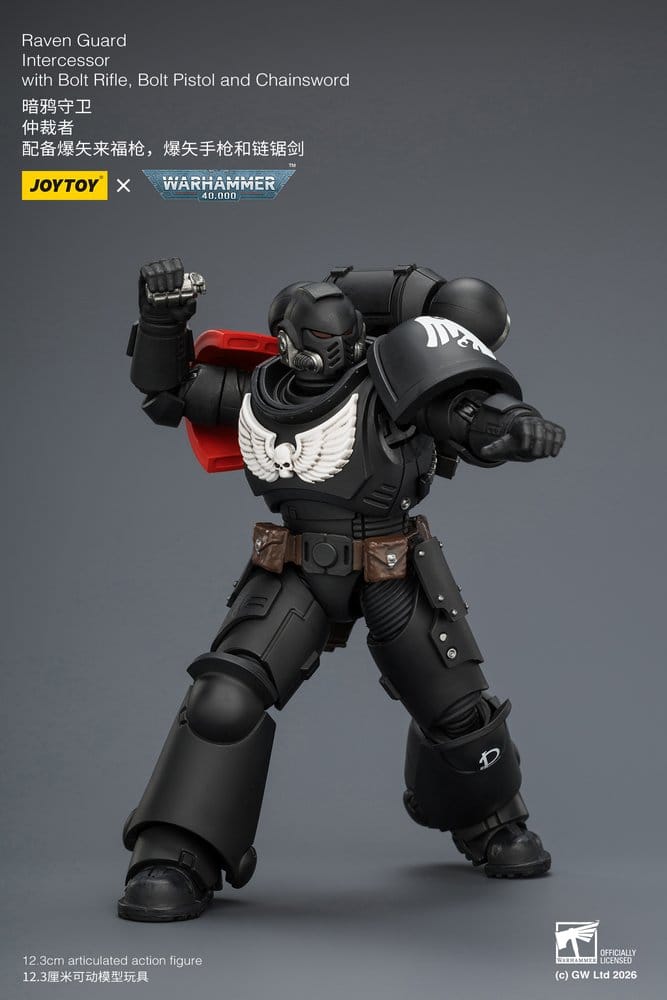 Warhammer 40,000 Actionfigur Raven Guard Intercessor 12 cm - Preorder - ETA: 10.08.2026
