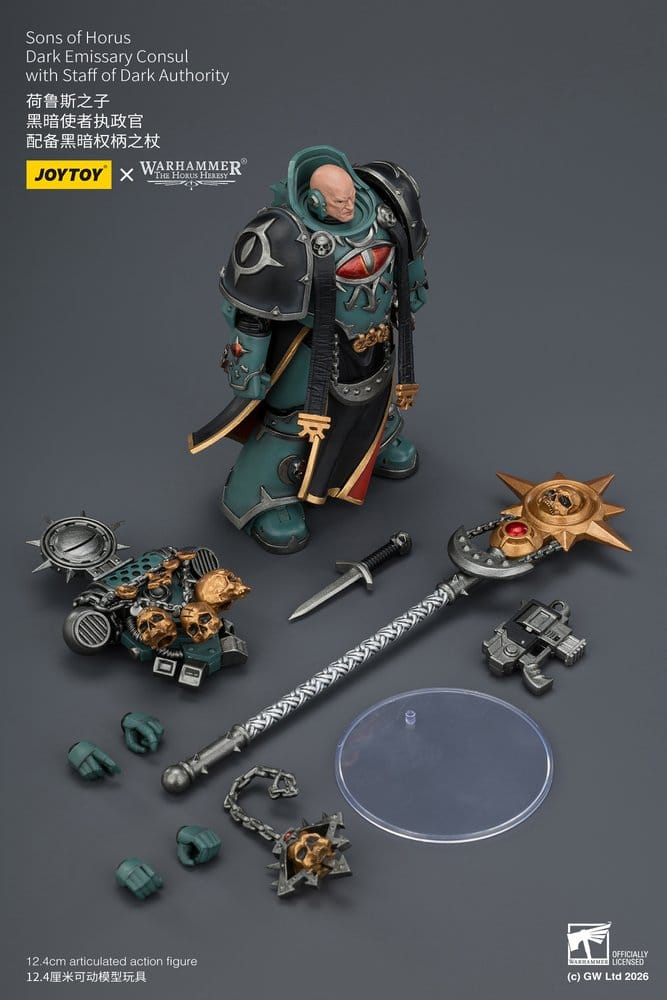 Warhammer The Horus Heresy Actionfigur Sons of Horus Dark Emissary Consul 12 cm - Preorder - ETA: 10.08.2026