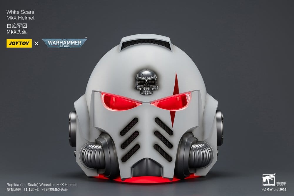 Warhammer 40,000 Helm White Scars MkX 30 cm - Preorder - ETA: 23.10.2026