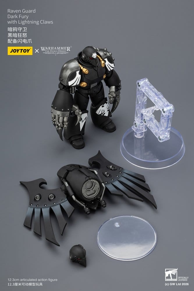 Warhammer 40,000 Actionfigur Raven Guard Dark Fury 12 cm - Preorder - ETA: 25.09.2026
