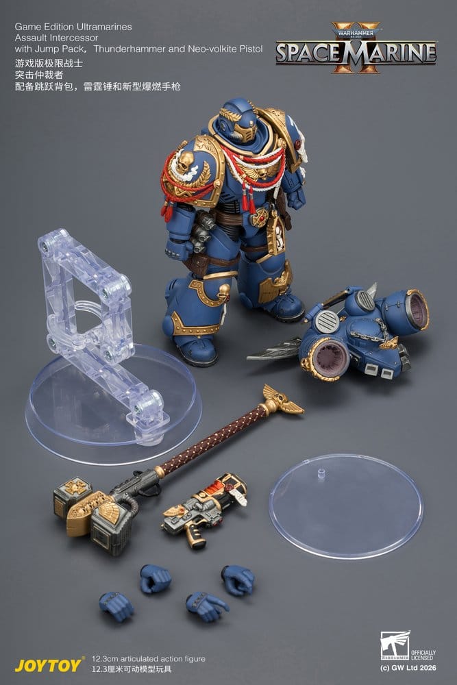 Warhammer Actionfigur Game Edition Ultramarines Assault Intercessor 12 cm - Preorder - ETA: 25.11.2026