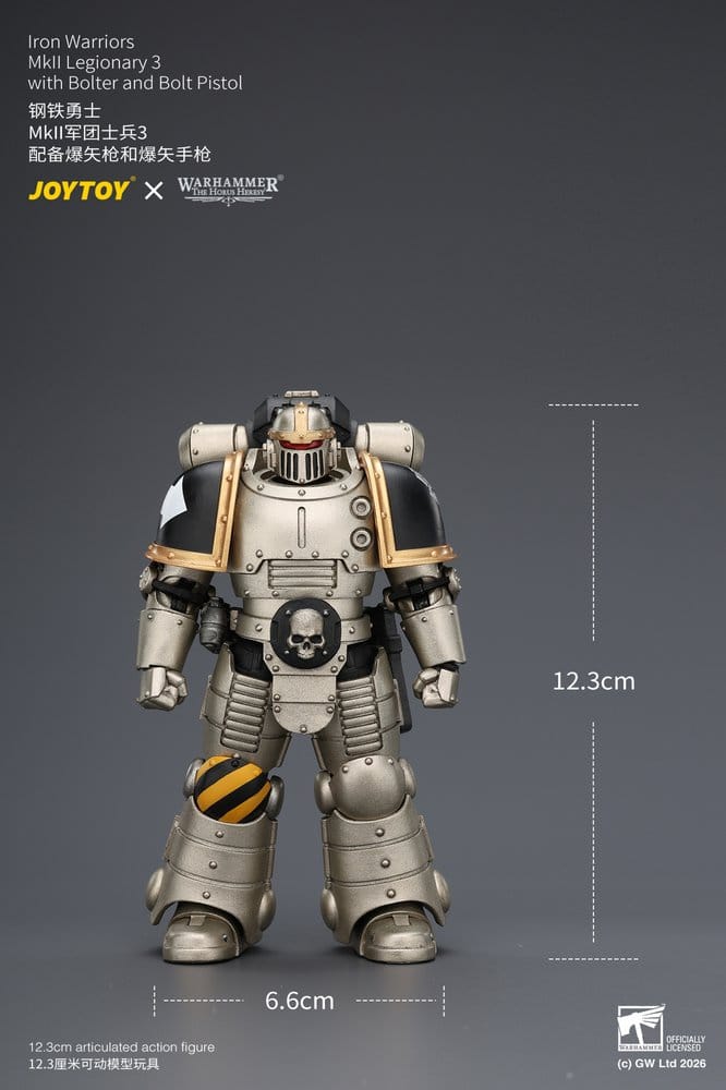 Warhammer The Horus Heresy Actionfigur Iron Warriors MkII Legionary 3 12 cm - Preorder - ETA: 25.11.2026
