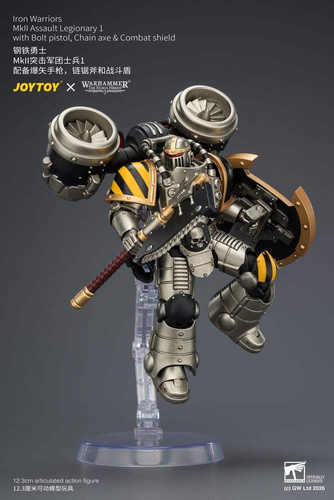 Warhammer The Horus Heresy Actionfigur Iron Warriors MkII Assault Legionary 1 12 cm - Preorder - ETA: 25.11.2026