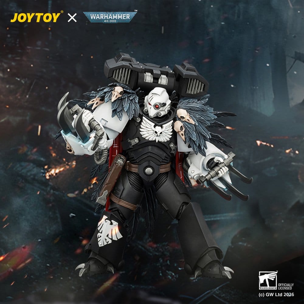 Warhammer Actionfigur Raven Guard Chapter Master Aethon Shaan 13 cm - Preorder - ETA: 28.12.2026