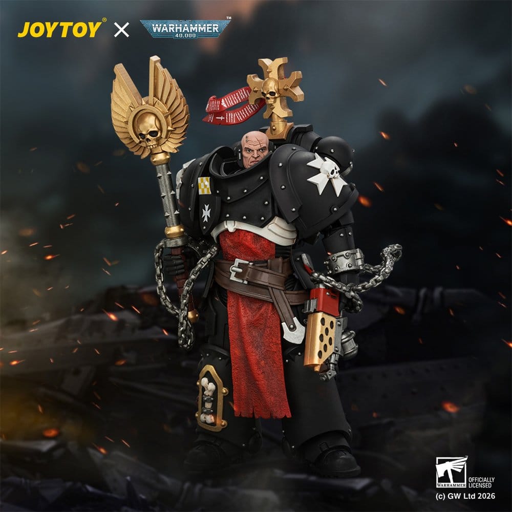 Warhammer Actionfigur Black Templars Execrator 1 12 cm - Preorder - ETA: 25.02.2027