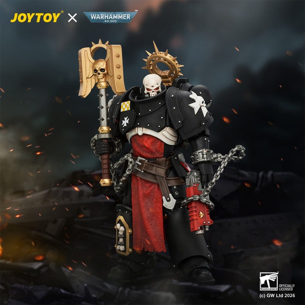 Warhammer Actionfigur Black Templars Execrator 2 12 cm - Preorder - ETA: 25.02.2027