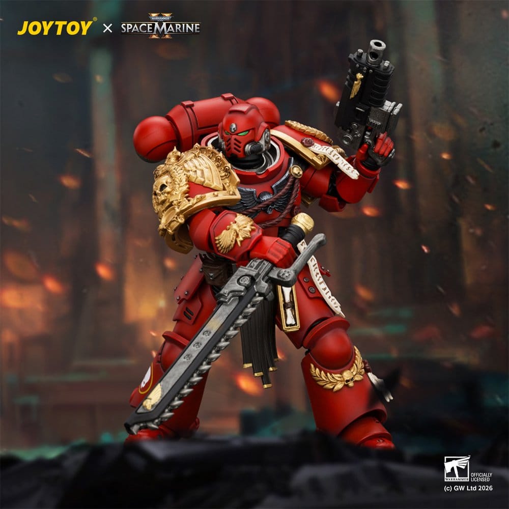 Space Marine Game Edition Actionfigur Blood Angels Veteran 12 cm - Preorder - ETA: 25.02.2027