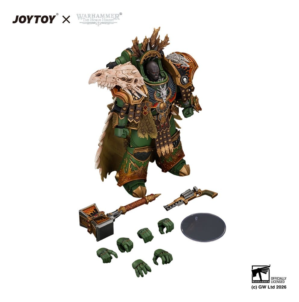 Warhammer Actionfigur Salamanders Vulkan, Primarch of the XVIIIth Legion 21 cm - Preorder - ETA: 25.03.2027