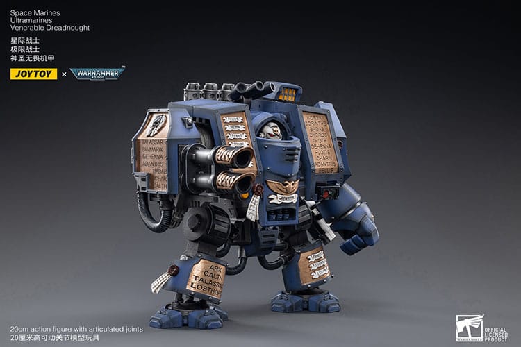 Warhammer 40k Actionfigur 1/18 Space Marines Ultramarines Venerable Dreadnought 19 cm - Versand: 5-7 Tage nach Bestellung