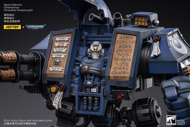 Warhammer 40k Actionfigur 1/18 Space Marines Ultramarines Venerable Dreadnought 19 cm - Versand: 5-7 Tage nach Bestellung