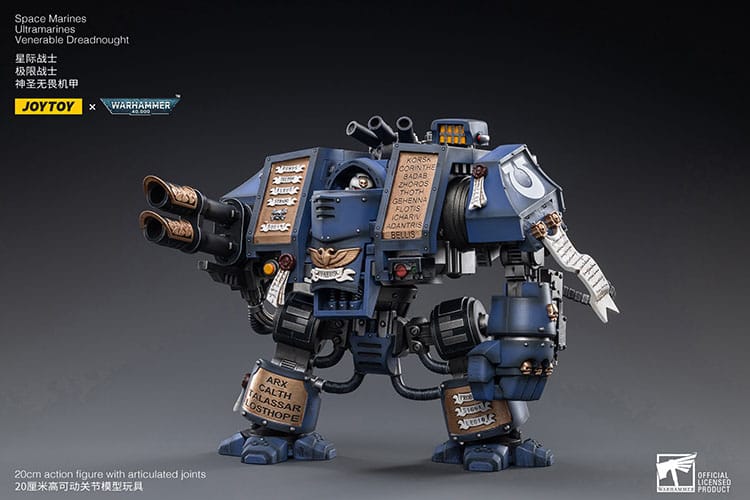 Warhammer 40k Actionfigur 1/18 Space Marines Ultramarines Venerable Dreadnought 19 cm - Versand: 5-7 Tage nach Bestellung