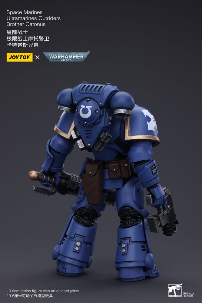 Warhammer 40k Actionfigur 1/18 Space Marines Ultramarines Outriders Brother Catonus 14 cm      - Preorder - ETA: 25.03.2026