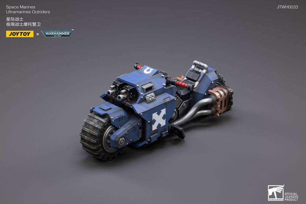 Warhammer 40k Fahrzeug 1/18 Ultramarines Outrider Bike 22 cm  - Preorder - ETA: 25.03.2026