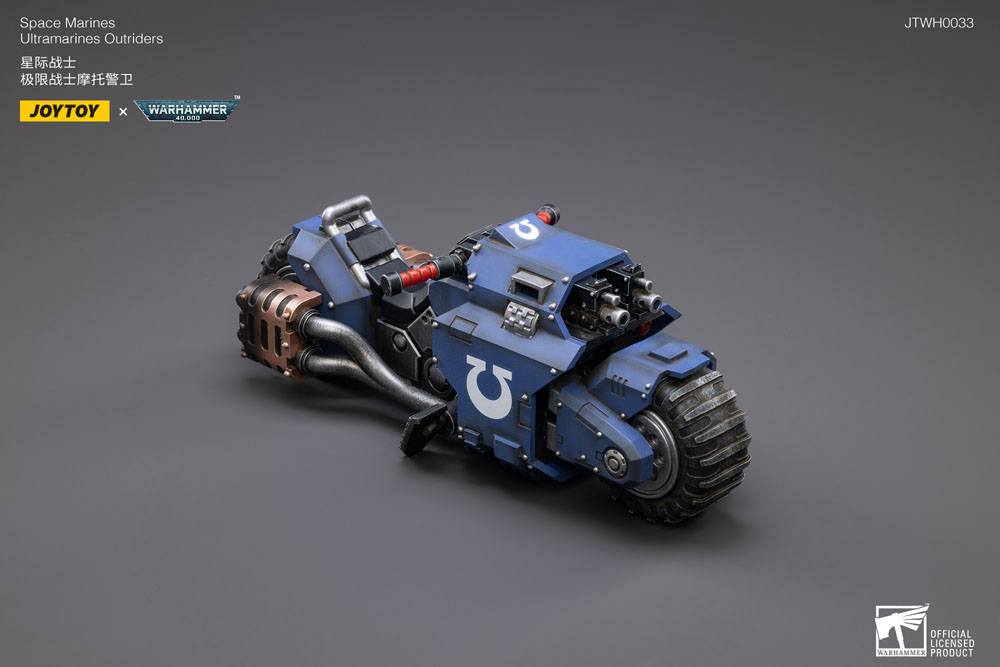 Warhammer 40k Fahrzeug 1/18 Ultramarines Outrider Bike 22 cm  - Preorder - ETA: 25.03.2026