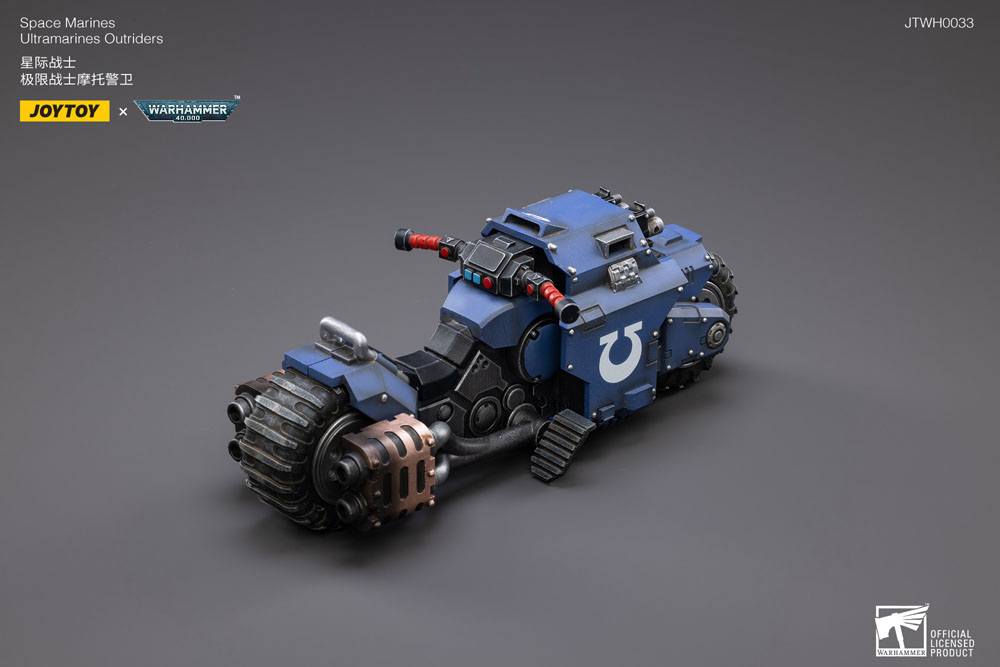 Warhammer 40k Fahrzeug 1/18 Ultramarines Outrider Bike 22 cm  - Preorder - ETA: 25.03.2026