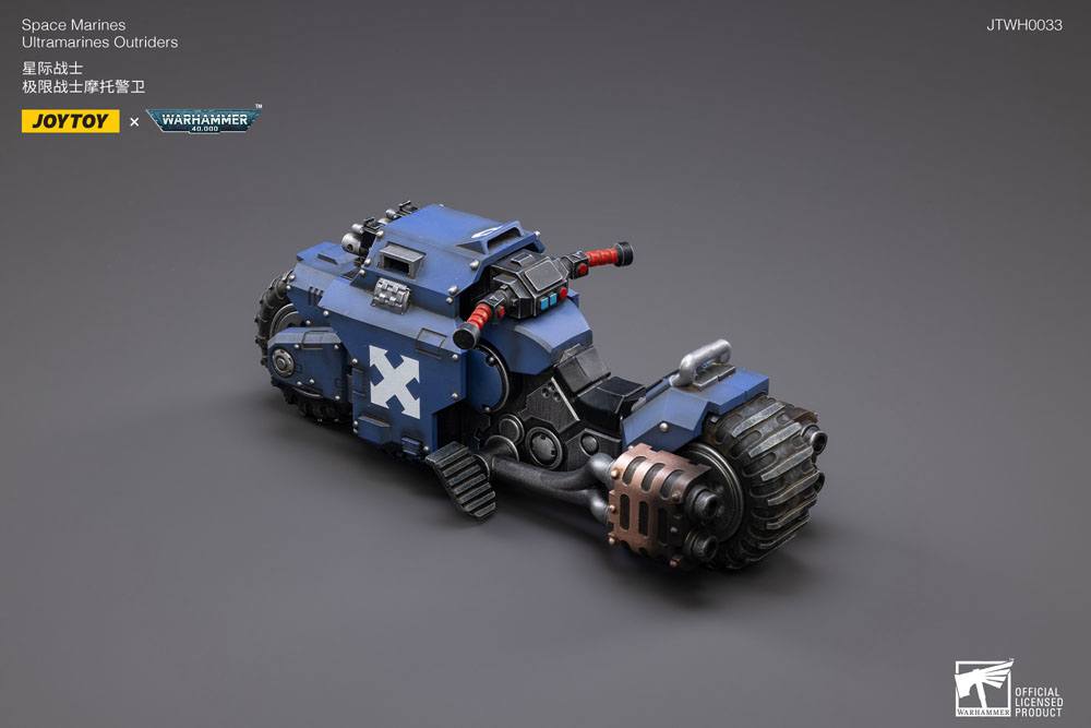 Warhammer 40k Fahrzeug 1/18 Ultramarines Outrider Bike 22 cm  - Preorder - ETA: 25.03.2026