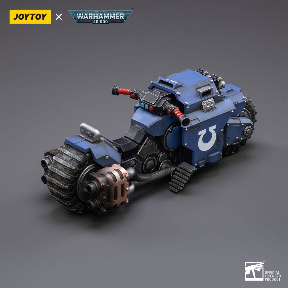 Warhammer 40k Fahrzeug 1/18 Ultramarines Outrider Bike 22 cm  - Preorder - ETA: 25.03.2026