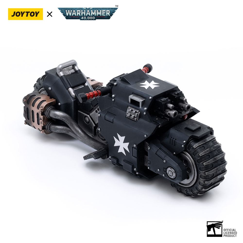 Warhammer 40k Fahrzeug 1/18 Black Templars Outrider Bike 22 cm - Versand: 5-7 Tage nach Bestellung