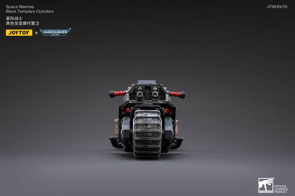 Warhammer 40k Fahrzeug 1/18 Black Templars Outrider Bike 22 cm - Versand: 5-7 Tage nach Bestellung