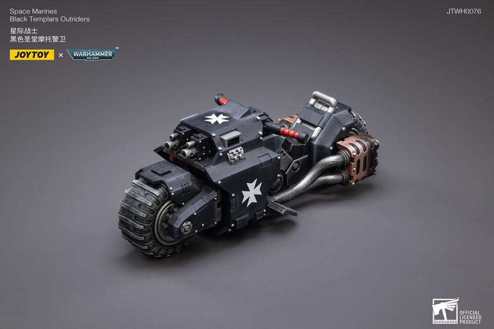 Warhammer 40k Fahrzeug 1/18 Black Templars Outrider Bike 22 cm - Versand: 5-7 Tage nach Bestellung