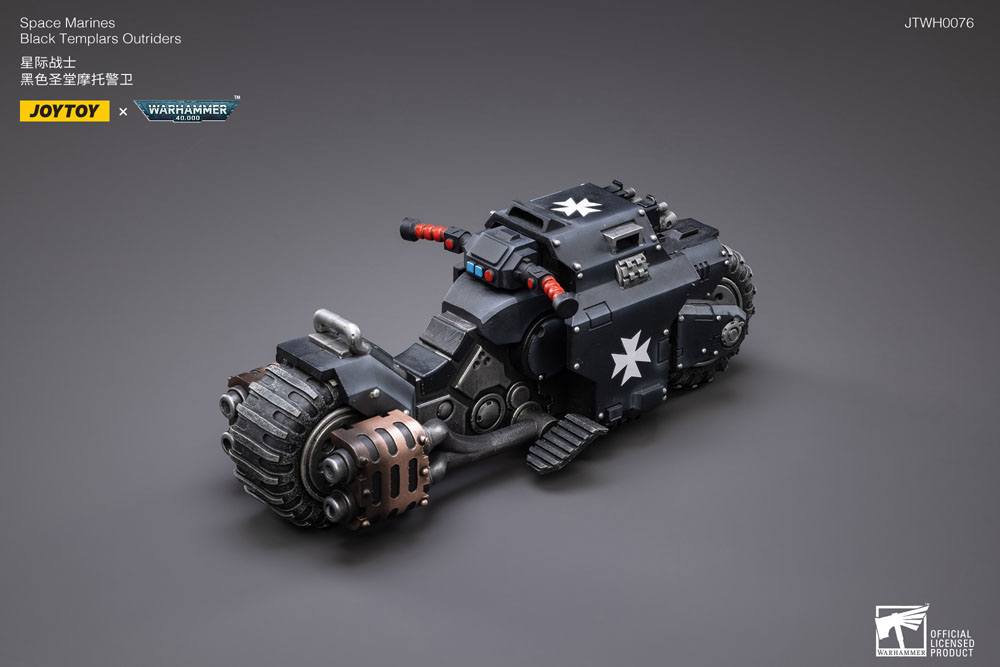 Warhammer 40k Fahrzeug 1/18 Black Templars Outrider Bike 22 cm - Versand: 5-7 Tage nach Bestellung