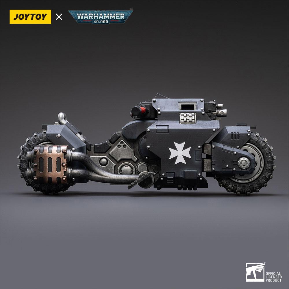 Warhammer 40k Fahrzeug 1/18 Black Templars Outrider Bike 22 cm - Versand: 5-7 Tage nach Bestellung